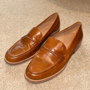 Madewell Elinor Loafer Dark Chesnut
